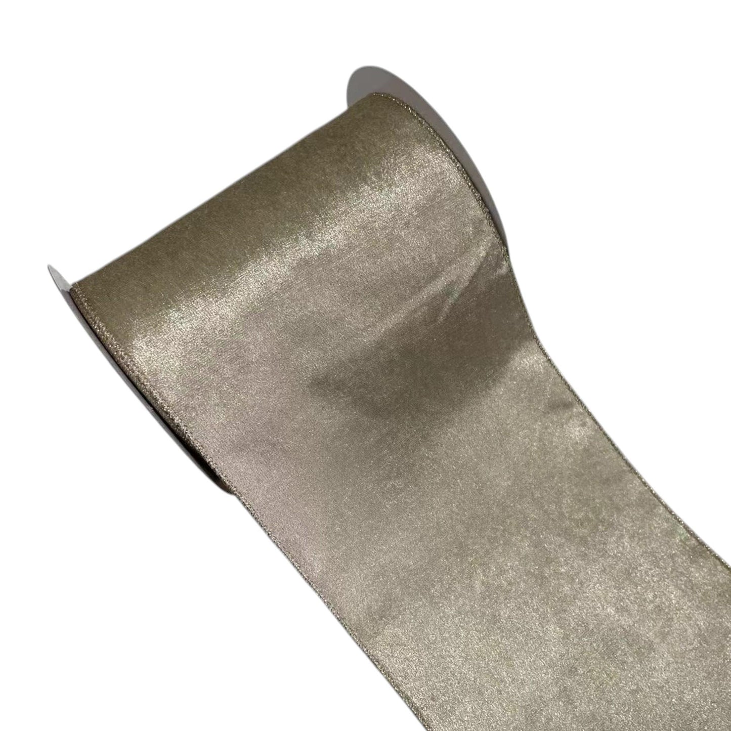 Cinta velvet champán ancha