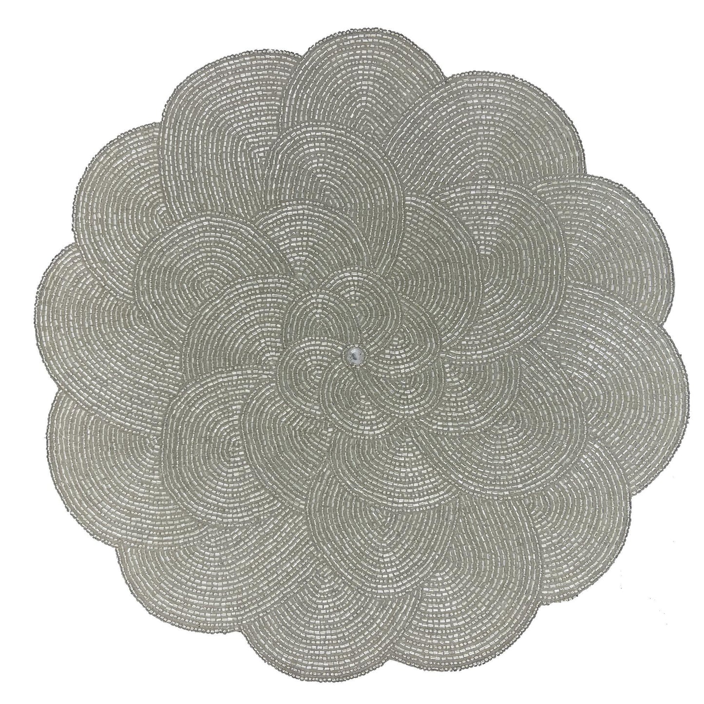 Individual plateado canutillo