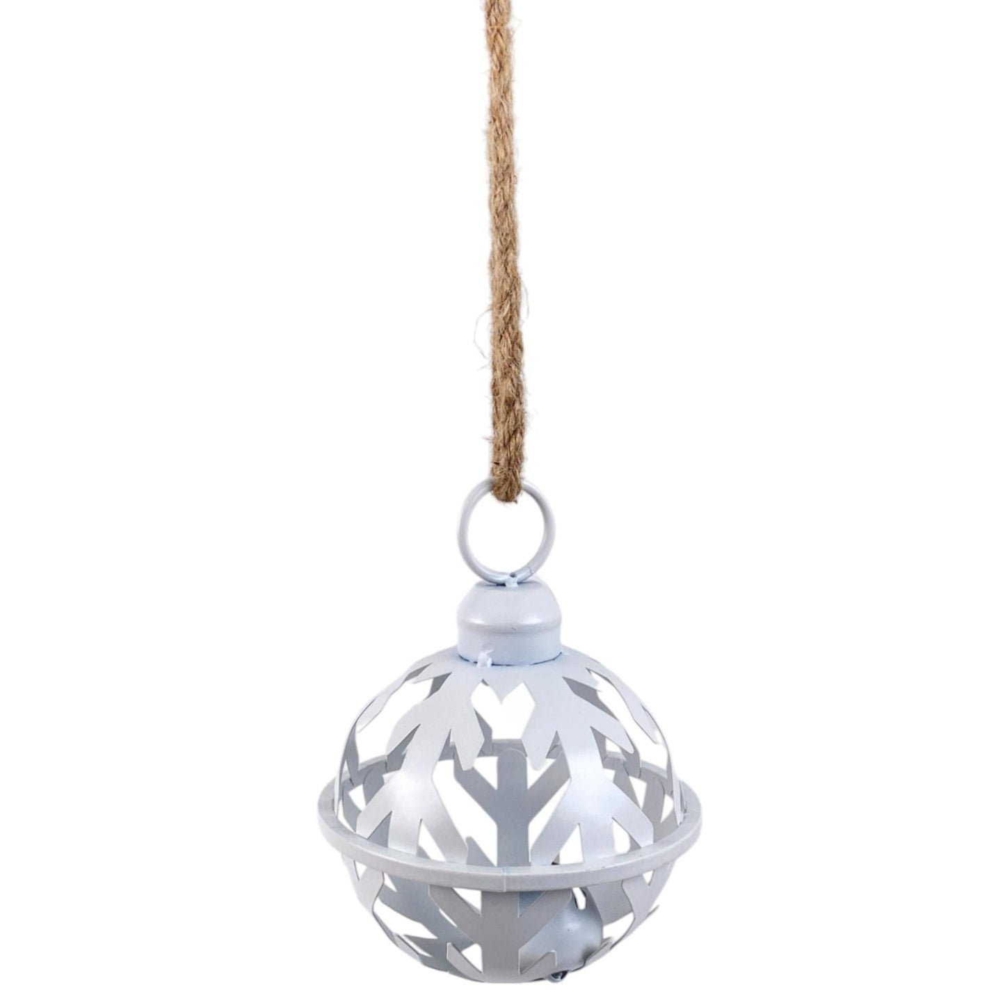 Cascabel blanco calado