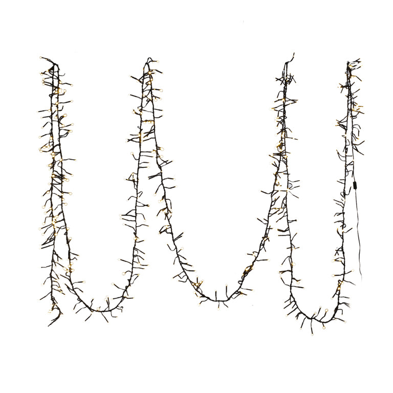 Luces LED cluster blanco cálido