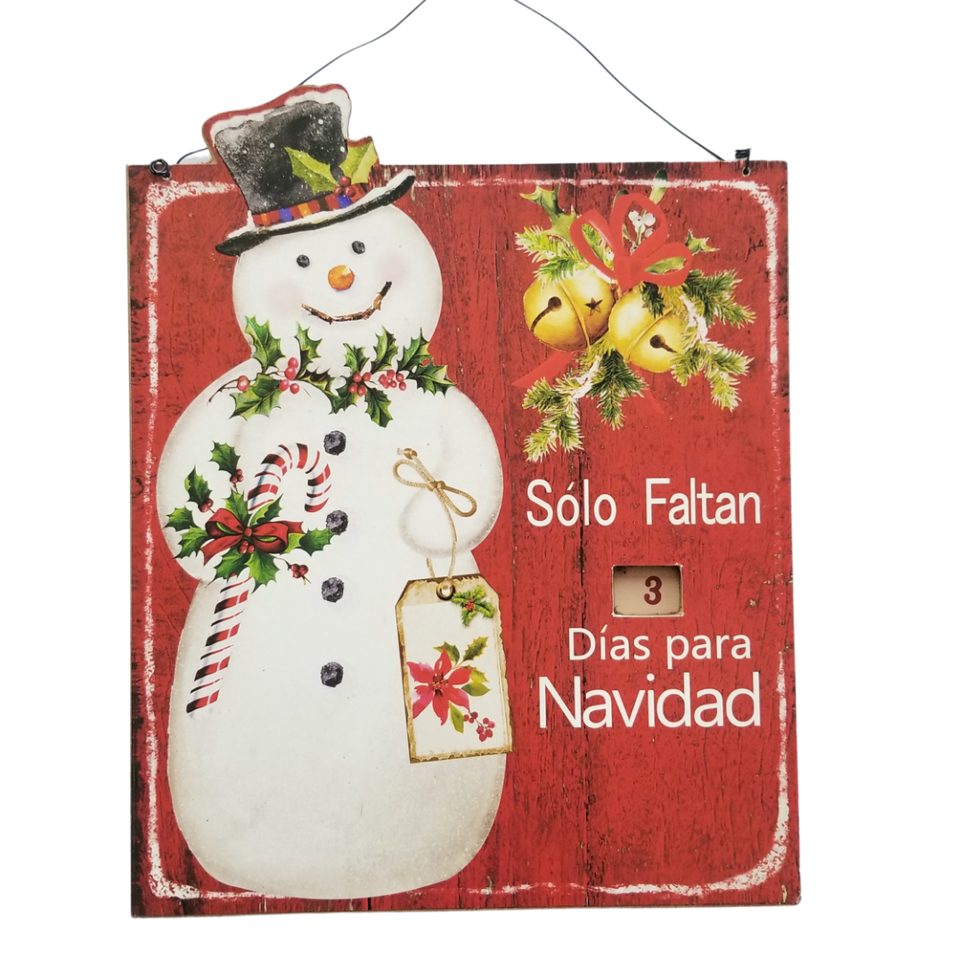 Cuenta regresiva para navidad