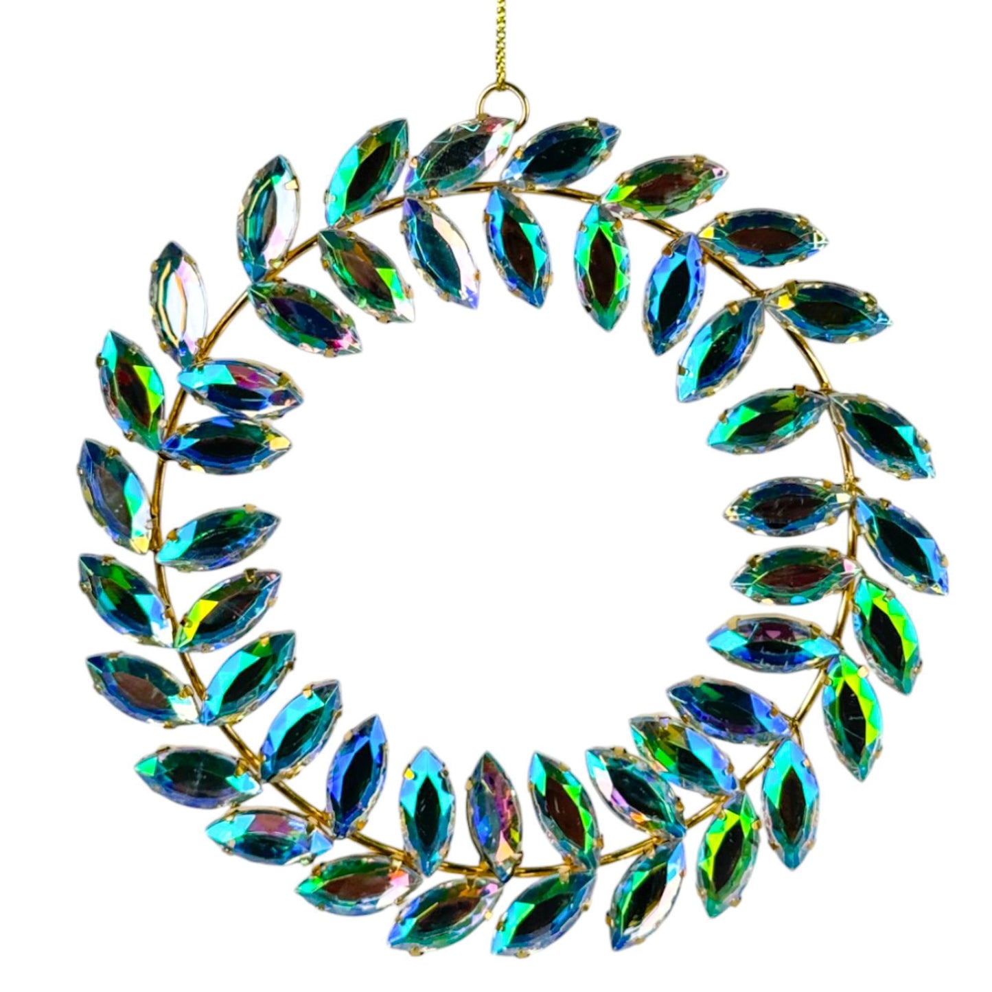 Corona cristales para árbol