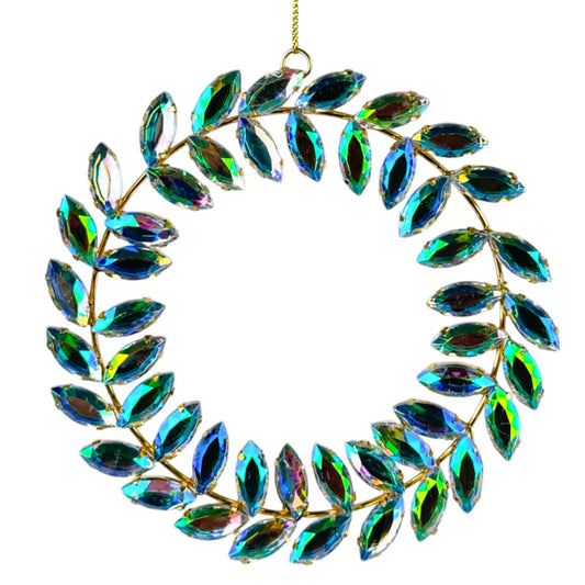 Corona cristales para árbol