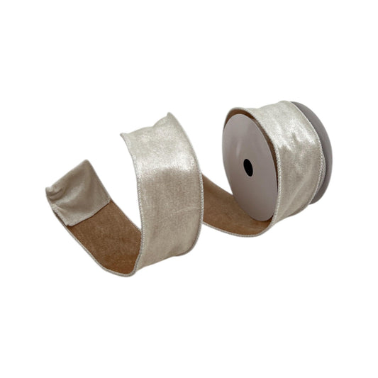 Cinta champán velvet ancha