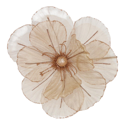 Magnolia pétalos organza