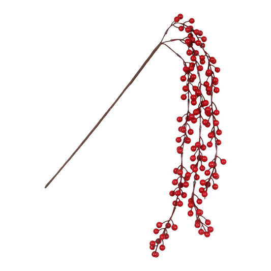 Rama berries rojas cascada