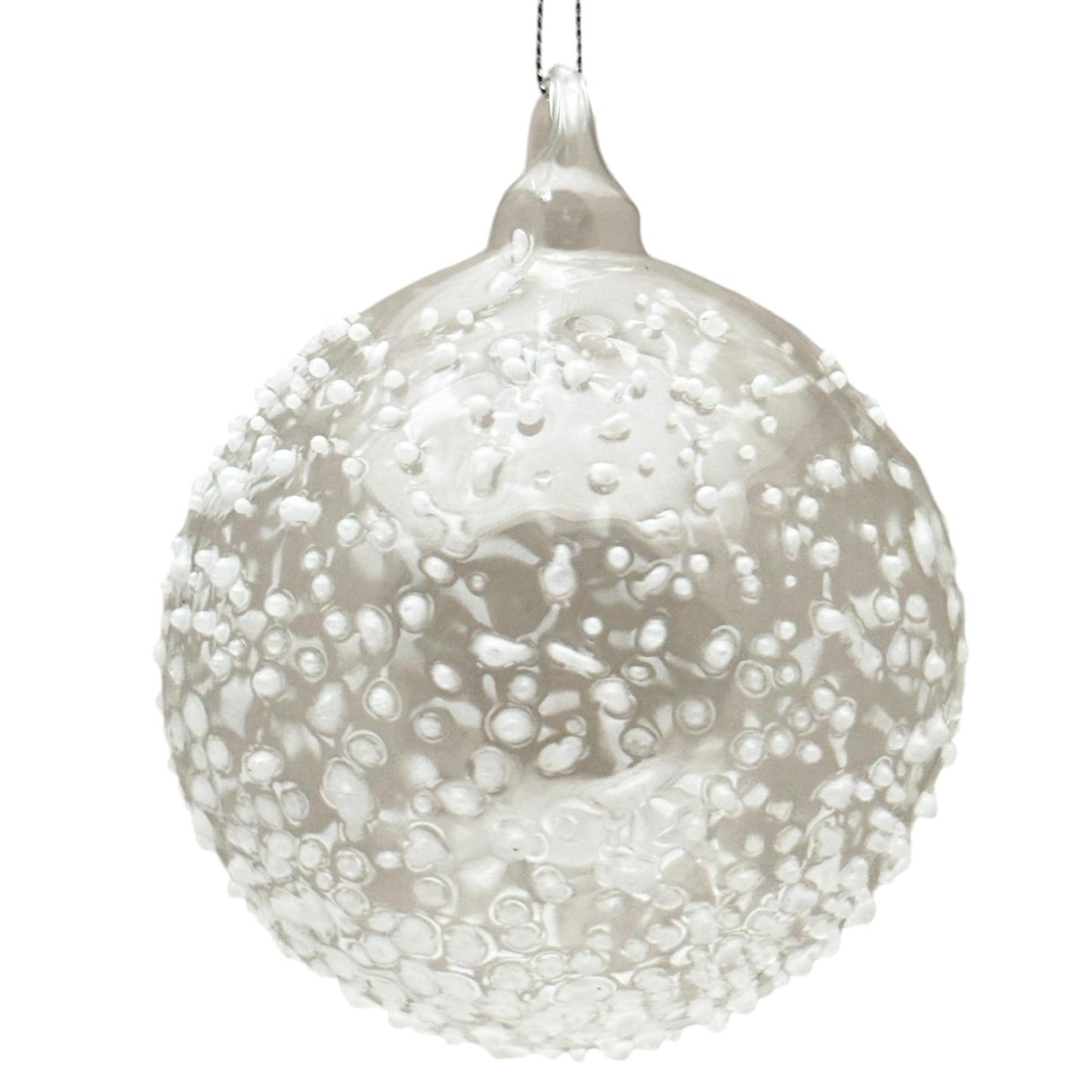 Bola de vidrio con con cristales