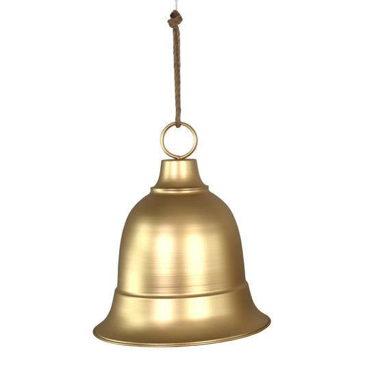 Campana dorada grande