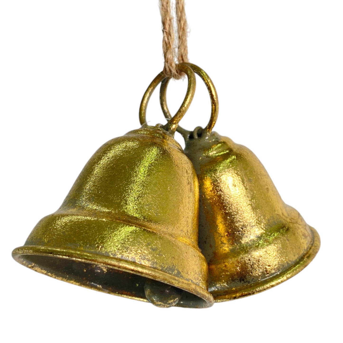 Campanas doradas colgantes Set 2 pcs