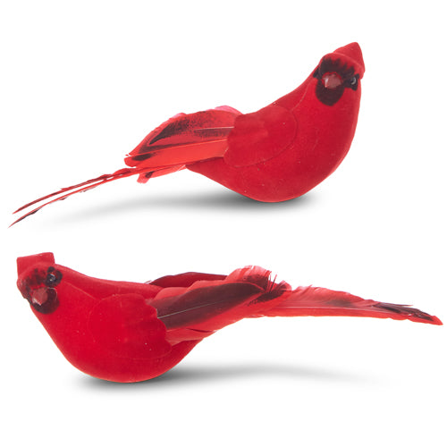 Cardenal rojo con clip (individual)