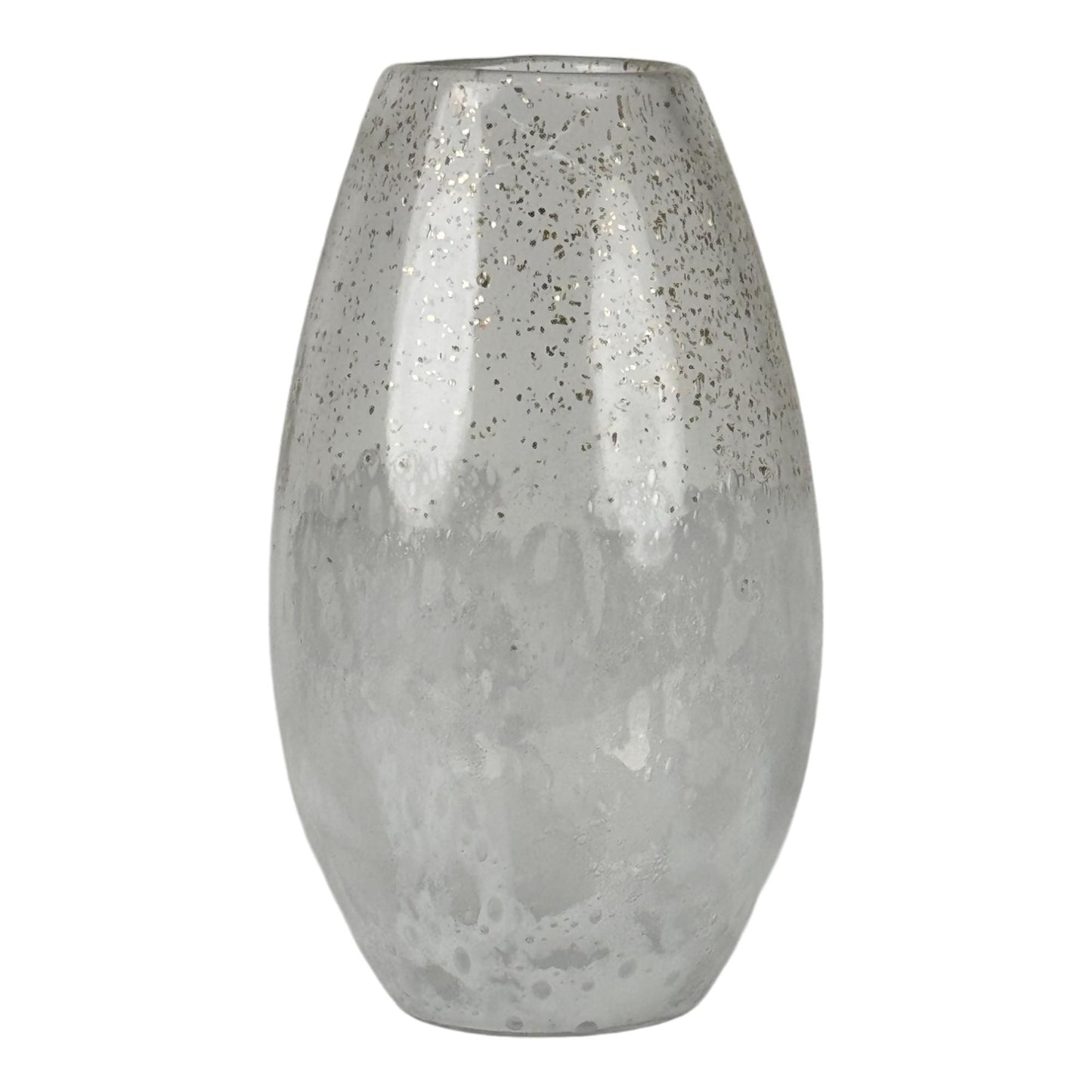 Forero de vidrio con pizcas doradas