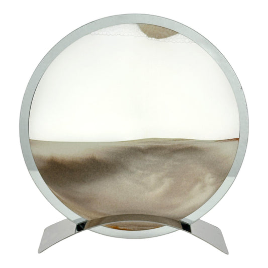 Reloj de arena circular plano