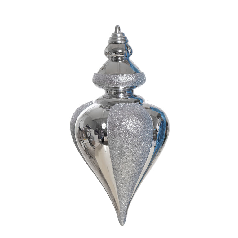 Lágrima grande plateada