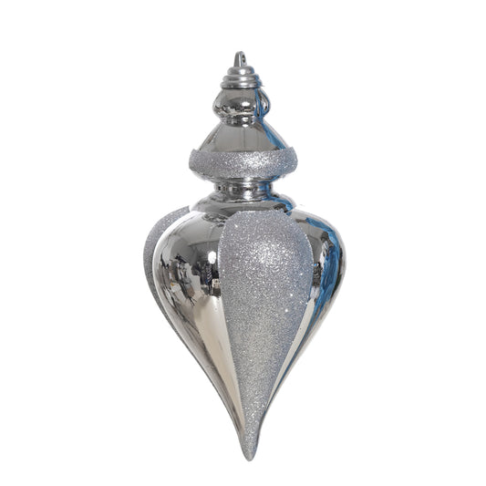 Lágrima grande plateada