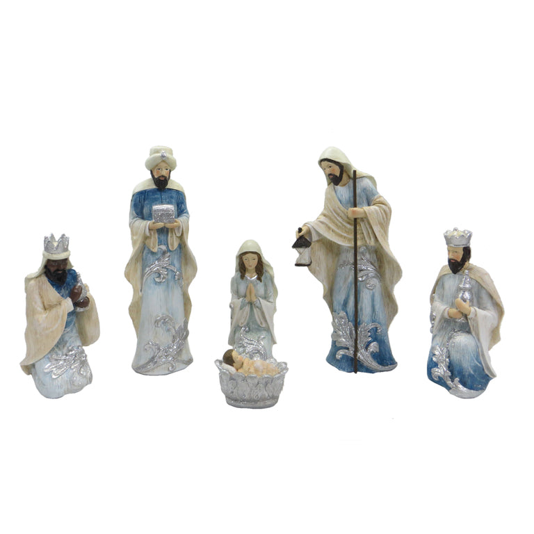 Nacimiento celeste 6 pcs