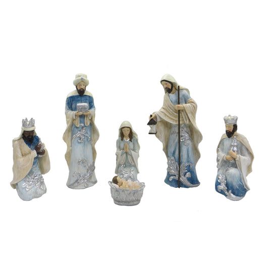 Nacimiento celeste 6 pcs