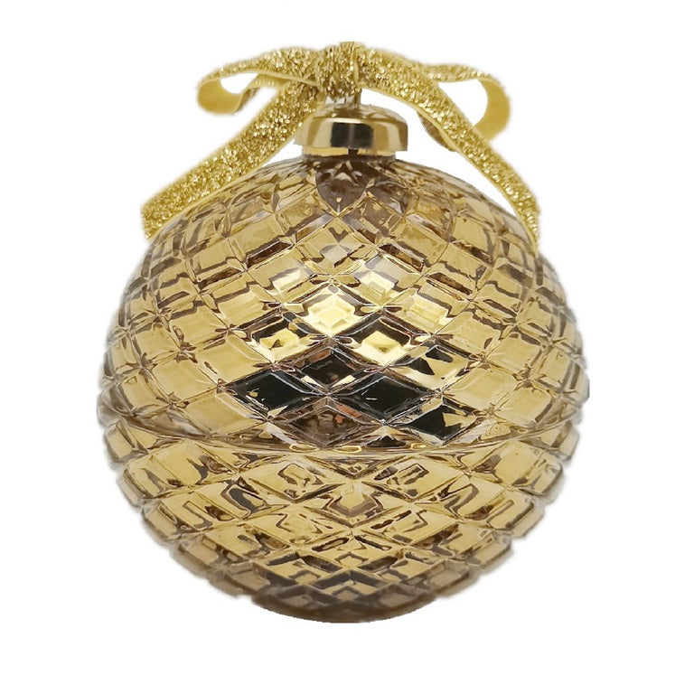 Vela en bola de vidrio