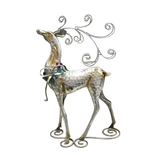 Venado plateado grande