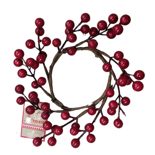 Corona berries para vela