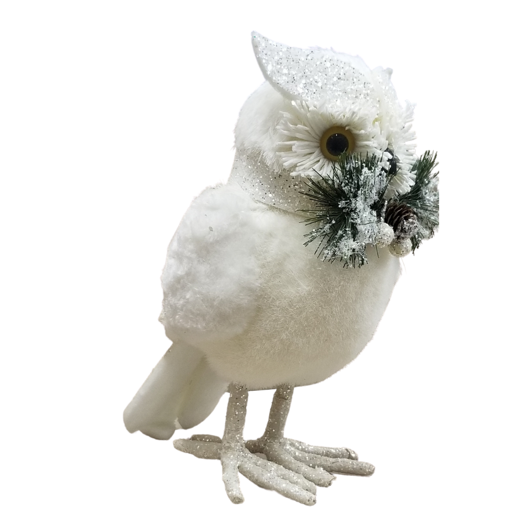Buho blanco grande