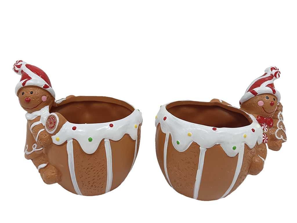 Recipiente de ceramica gingerman