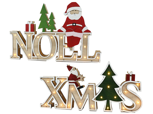 Rotulo iluminado Noel / Xmas